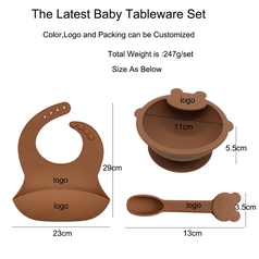 Silicone Baby Feeding Set