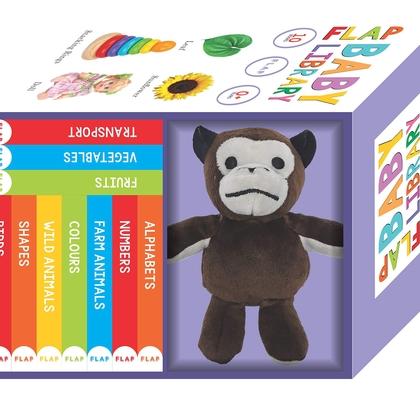 Flap - Baby Library Boxset (With Free Toy)