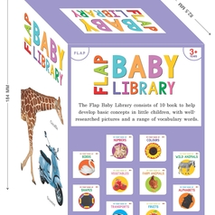 Flap - Baby Library Boxset (With Free Toy)