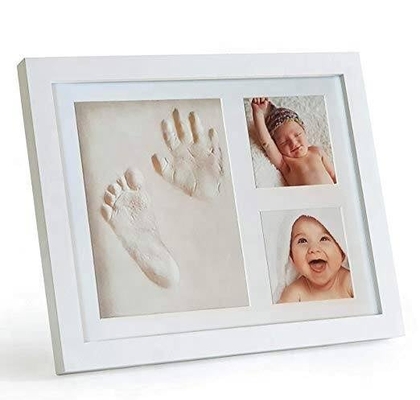 Baby Footprint Hand-Print Frame Kit - Small