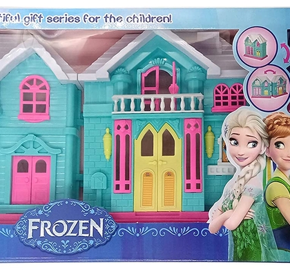 beautiful frozen dollhouse gift set for children including bed and furniture