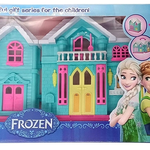 beautiful frozen dollhouse gift set for children including bed and furniture