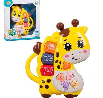 giraffe shaped musical toy 855-66a