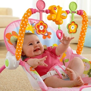 ibaby infant-to-toddler rocker with vibration and music