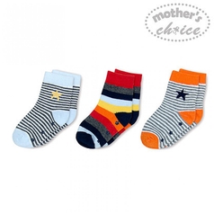 Mother's Choice 3 Pack Baby Socks