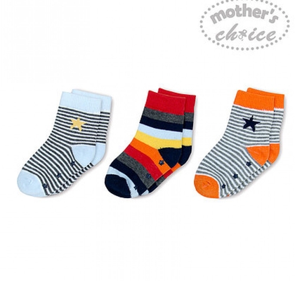 mother's choice 3 pack baby socks