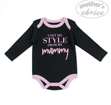 Mother's Choice Style From Mummy- Long Sleeve Bodysuit It10281