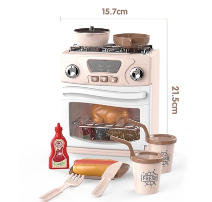happy gourmet play kitchen set oven toy ( light and music )