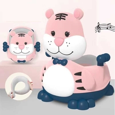 Cute Cat Potty Chair, Music With Handle.