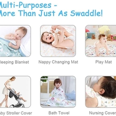 Muslin Swaddle -Multipurpose