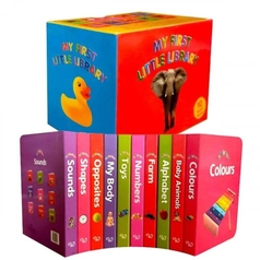 My First Little Library Board Book (10 Books)