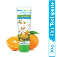 Sulfate Free Awesome Orange Toothpaste For Kids With Fluoride