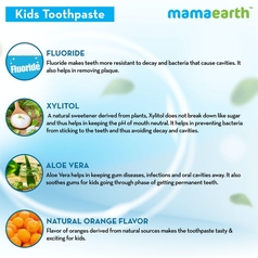 Sulfate Free Awesome Orange Toothpaste For Kids With Fluoride