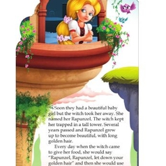 Rapunzel : Cutout Story Book