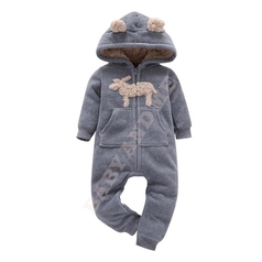 Winter Hooded Romper Wr-024