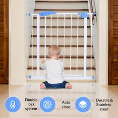 Baby Safety Gate With Extension