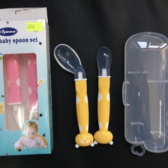 Baby Soft Silicone Spoon Set