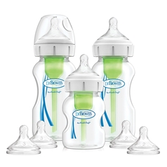 Dr. Brown's Options+™ Wide-Neck Baby Bottle Starter Kit