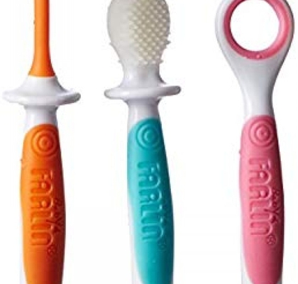 farlin tooth brush 3 stage oral hygiene -bdt-005