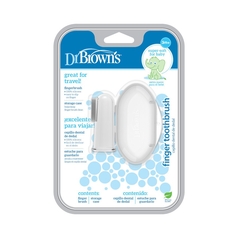 Dr, Brown's Silicone Finger Toothbrush With Case