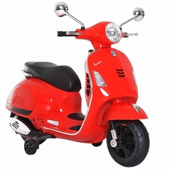 Vespa Rechargeable Battery Operated Ride-On Scooter For (3 To 7yrs)