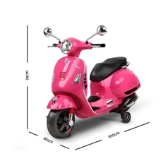 Vespa Rechargeable Battery Operated Ride-On Scooter For (3 To 7yrs)