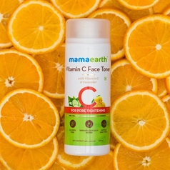 Mamaearth Vitamin C Face Toner With Vitamin C & Cucumber For Pore Tightening, 200 Ml