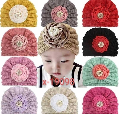 cute woolen turban cap for baby